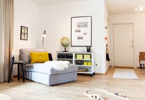 小户型公寓懒人沙发装修效果图片