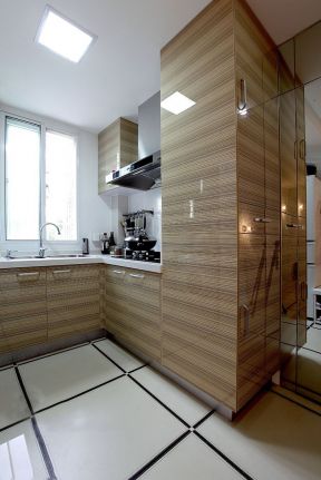 40平米小户型厨房 厨房墙面瓷砖