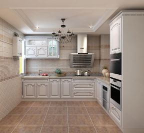 40平米小户型厨房 简欧风格厨房效果图