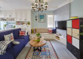 小户型家居设计 布艺沙发装修效果图片