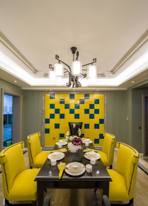 家居中式餐厅设计元素图片欣赏
