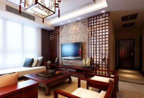 客厅电视 现代中式风格客厅效果图