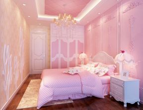 卧室家居装饰 粉色卧室装修效果图