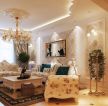 欧式风格室内客厅吊灯装饰设计效果图赏析