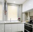 家庭厨房整体橱柜颜色设计效果图片2023