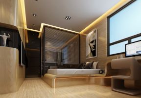 兩居室現(xiàn)代簡約 靠背椅裝修效果圖片