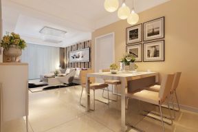 簡約客廳餐廳 室內(nèi)裝飾設(shè)計效果圖