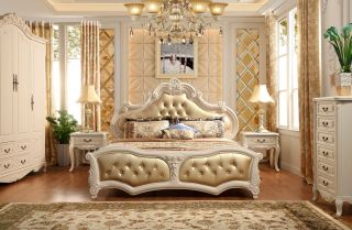 时尚古典欧式床头背景墙