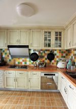 厨房地板砖颜色装修图