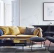 北欧简约风格客厅沙发椅装修效果图片