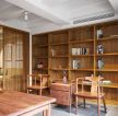 中式家居书房书柜设计效果图