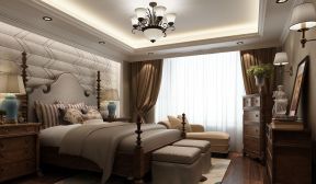 美式新古典风格 房屋卧室设计
