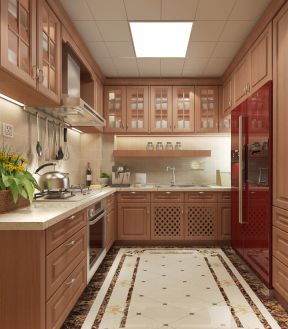 美式新古典风格 厨房设计图片