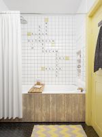 家装卫生间浴室浴帘装修效果图片