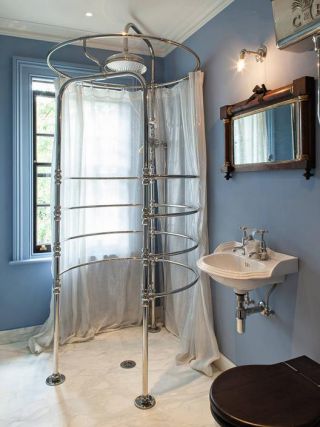 乡村小型别墅卫生间浴室装修图片欣赏
