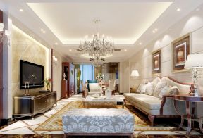 2023欧式家装设计客厅组合沙发装修效果图片