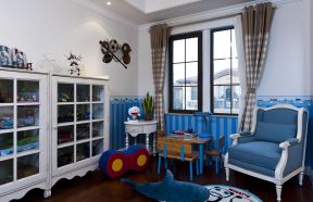 儿童房间设计实景 地中海风格装修效果图片