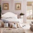欧式田园风格卧室家具双人床装修效果图片案例