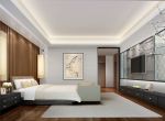 2023现代中式风格浪漫卧室装修效果图片