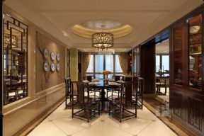 新中式餐廳 餐廳吊燈圖片
