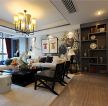 2023新中式别墅客厅组合沙发装修效果图片