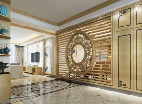 中式元素装饰物 室内玄关设计