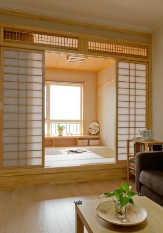 50平米日式卧室榻榻米设计效果图