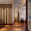 新中式风格客厅走廊吊顶造型
