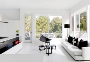 黑白时尚家居 客厅设计