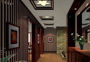 走廊客厅吊顶 室内装饰设计效果图