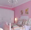 田园风格房间粉色墙面装修效果图片