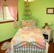 田园风格房间卧室墙面颜色效果图片