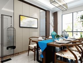 小型餐廳設(shè)計 中式簡約風(fēng)格裝修效果圖