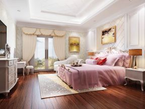 2023最新家居婚房卧室布艺窗帘装饰装修效果图片