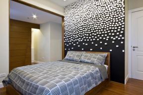 卧室新型背景墙设计效果图欣赏
