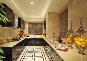 140平米奢华欧式 厨房设计图片