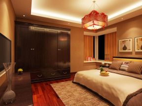 中式家居臥室 室內(nèi)裝飾設(shè)計(jì)效果圖