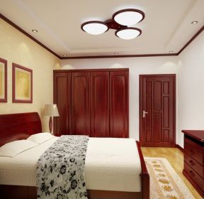 中式家居卧室实木家具图片-每日推荐