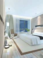 最新现代温馨家装卧室落地灯装修效果图片