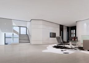 现代大型别墅设计温馨家装客厅设计图