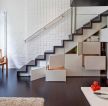 房屋客厅楼梯设计效果图片欣赏