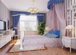 最新地中海宜家家居卧室床缦装修效果图片