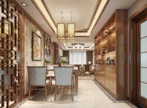 簡約中式客廳裝飾 客廳餐廳裝修效果圖