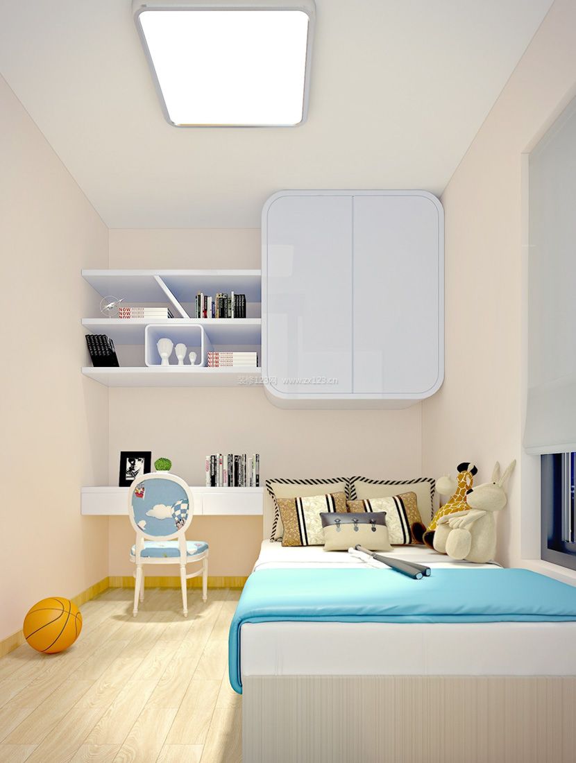 现代小户型整套卧室家具装修效果图片