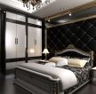 现代欧式卧室床头软包背景墙装修案例