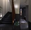 新中式别墅室内楼梯设计效果图