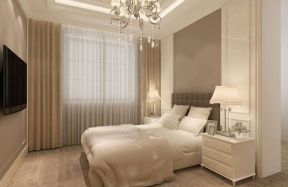 欧式家装卧室 现代简约风格床