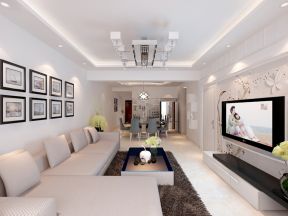 2023最新现代客厅多人沙发装修效果图片