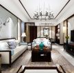 中式小户型家居客厅沙发装修效果图片2023