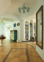 家庭地中海风格室内地板砖装修图